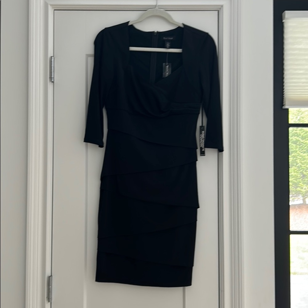 Black cocktail dress